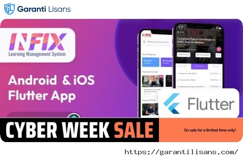 Infix LMS Flutter – Flutter Mobile App for Android and iOS