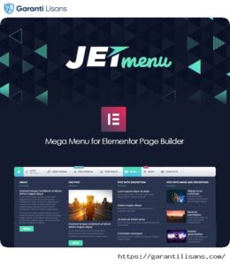 JetMenu For Elementor
