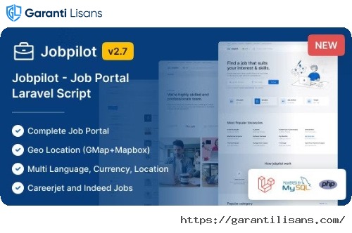 Jobpilot – Job Portal Laravel Script