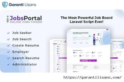 Jobs Portal – Job Board Laravel Script