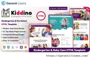Kiddino – Kids & Kindergarten WordPress Theme
