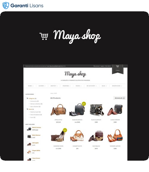 MayaShop – A Flexible Responsive e-Commerce Theme