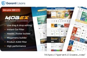 Mobex – Auto Parts WordPress Theme