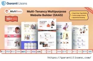 MultiSaas – Multi-Tenancy Multipurpose Website Builder (Saas)