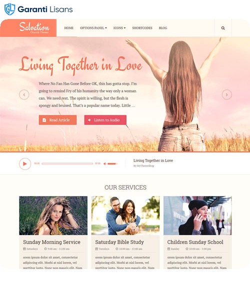 MyThemeShop Salvation WordPress Theme
