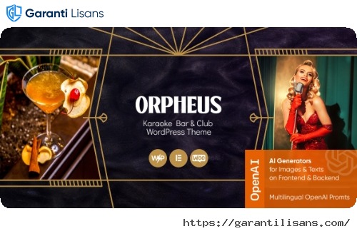 Orpheus – Karaoke Bar & Club WordPress Theme