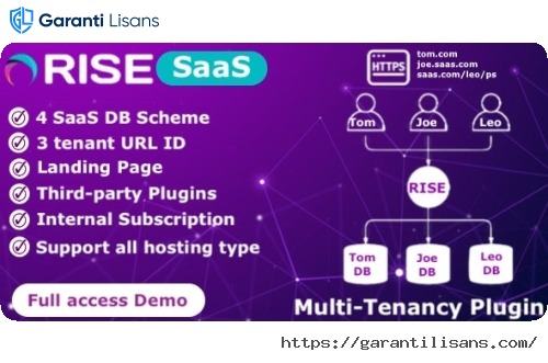 RISE CRM SaaS Plugin – Transform Your RISE CRM into a Powerful Multi-Tenancy Solution