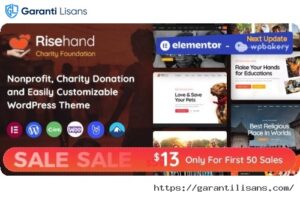 RiseHand – Charity & Donation WordPress Theme