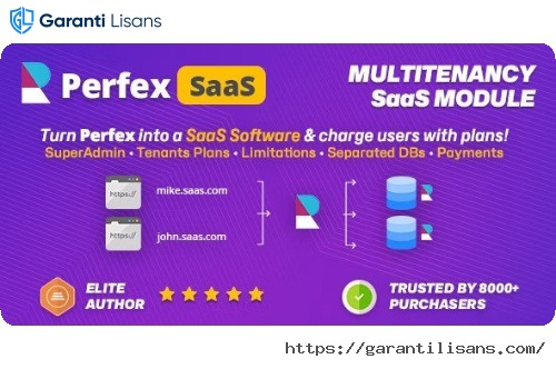 SaaS module for Perfex CRM – Multitenancy support