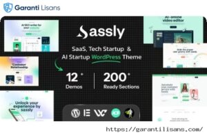 Sassly | SaaS, AI & Tech Startup Theme