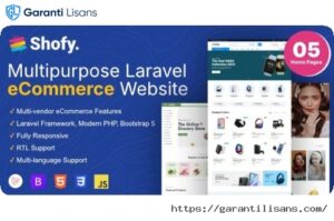 Shofy – eCommerce & Multivendor Marketplace Laravel Platform