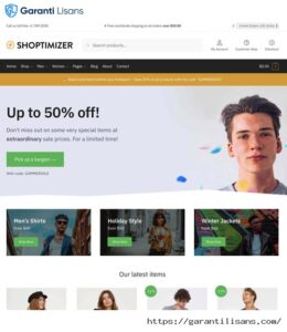 Shoptimizer – Fastest WooCommerce WordPress Themes