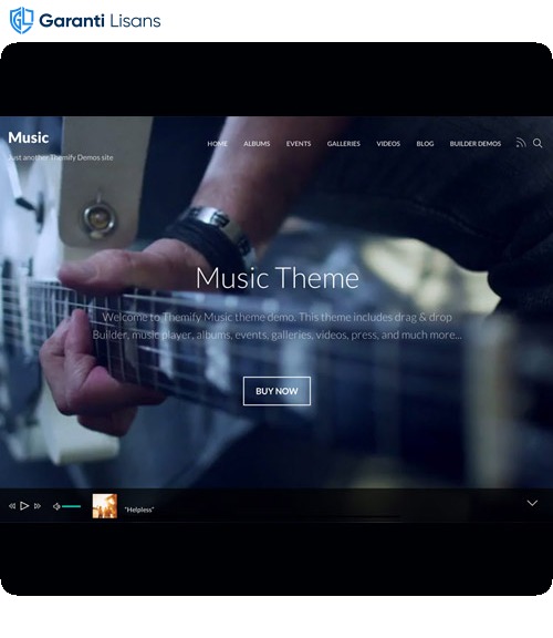Themify Music WordPress Theme