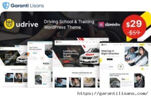 Udrive – Driving School WordPress Theme
