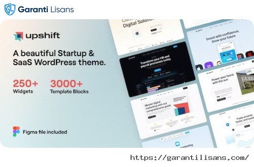 Upshift – Startup & SaaS WordPress Theme