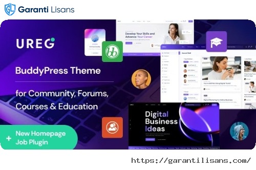 Ureg – BuddyPress & Community WordPress Theme
