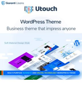 Utouch Startup – Multi-Purpose Business and Digital Technology WordPress Theme