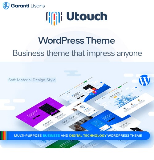 Utouch Startup – Multi-Purpose Business and Digital Technology WordPress Theme