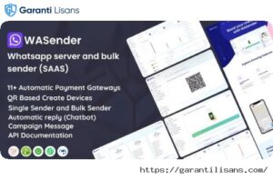 WhatSender – Whatsapp server and bulk sender (SAAS)