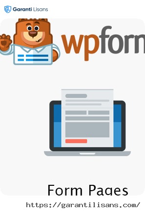 WPForms – Form Pages