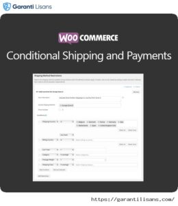 WooCommerce Conditional Shipping and Payments