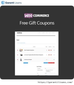 WooCommerce Free Gift Coupons