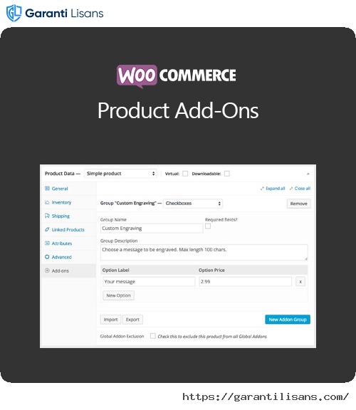 WooCommerce Product Add-Ons