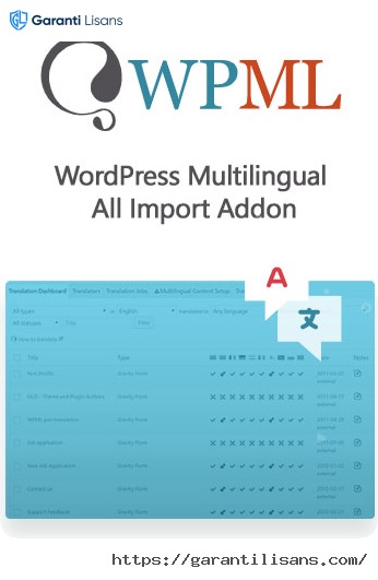 WordPress Multilingual All Import Addon