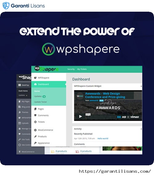 WordPress Admin Theme – WPShapere
