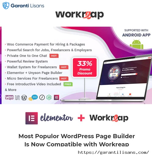 Workreap – Freelance Marketplace WordPress Theme