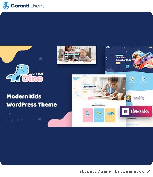 Littledino – Modern Kids WordPress Theme