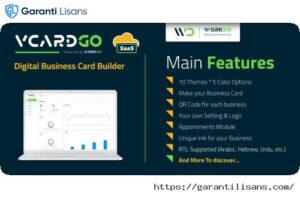 vCardGo SaaS – Digital Business Card Builder