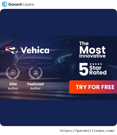 Vehica – Car Dealer & Automotive Listing