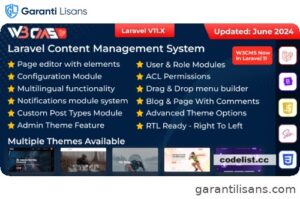 W3CMS-Laravel | Content Management System