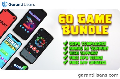 60 Games Ultimate Bundle – Android Games for Reskin and Publishing