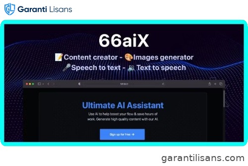 66aix – AI Content, Chat Bot, Images Generator & Speech to Text (SAAS)