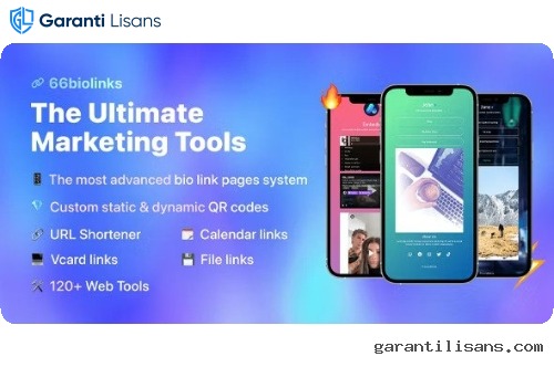 66biolinks – Bio Links, URL Shortener, QR Codes & Web Tools (SAAS)