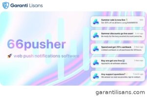 66pusher – Web push notifications