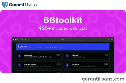 66toolkit – Ultimate Web Tools System (SAAS)