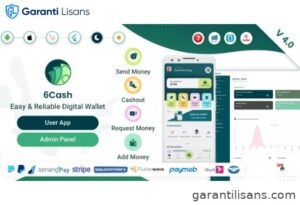 6Cash – Digital Wallet Mobile App with Laravel Admin Panel
