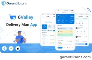 6Valley e-commerce – Delivery Man flutter app