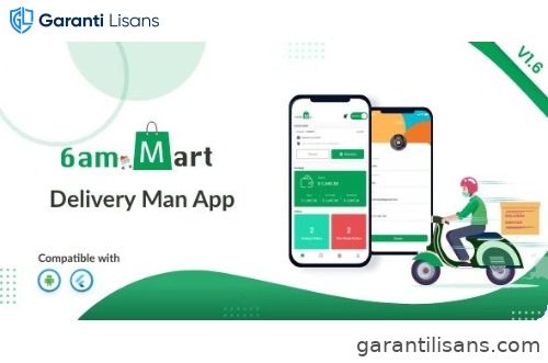 6amMart – Delivery Man App