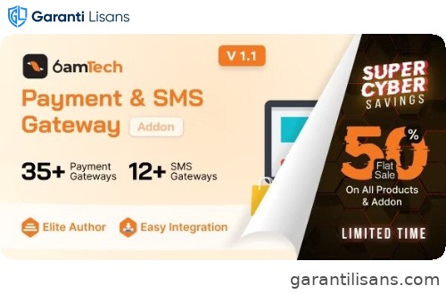 6amTech Payment & SMS Gateway Addon