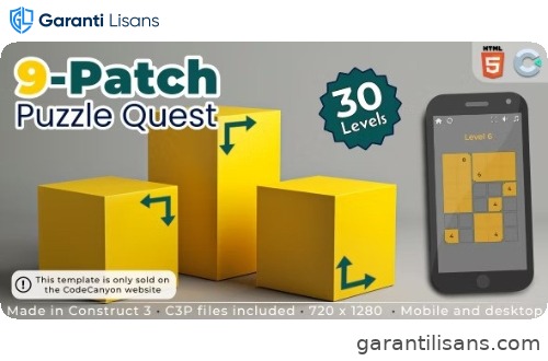 9-Patch Puzzle Quest – HTML5 Puzzle game