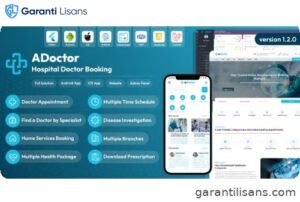 ADoctor – Hospital Doctor Booking Android and iOS App | Website | Admin Panel