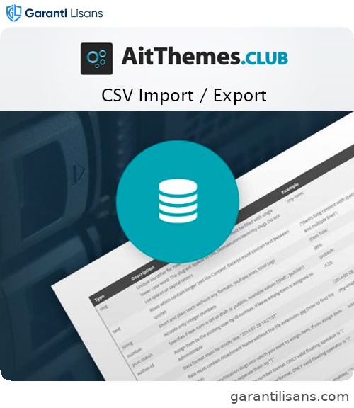 AIT CSV Import / Export