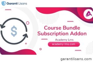 Academy LMS Course Bundle Subscription Addon