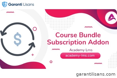 Academy LMS Course Bundle Subscription Addon