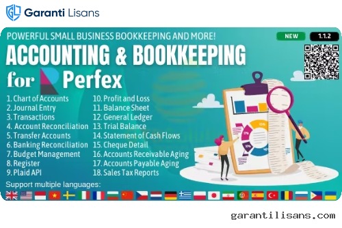 Accounting and Bookkeeping module for Perfex CRM