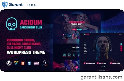 Acidum – Night Club and DJ WordPress Theme